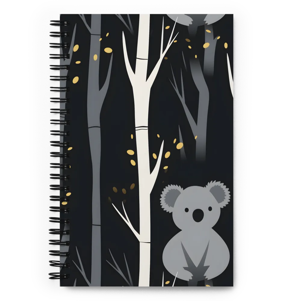 Whimsical Forest Companion | Spiral Notebook