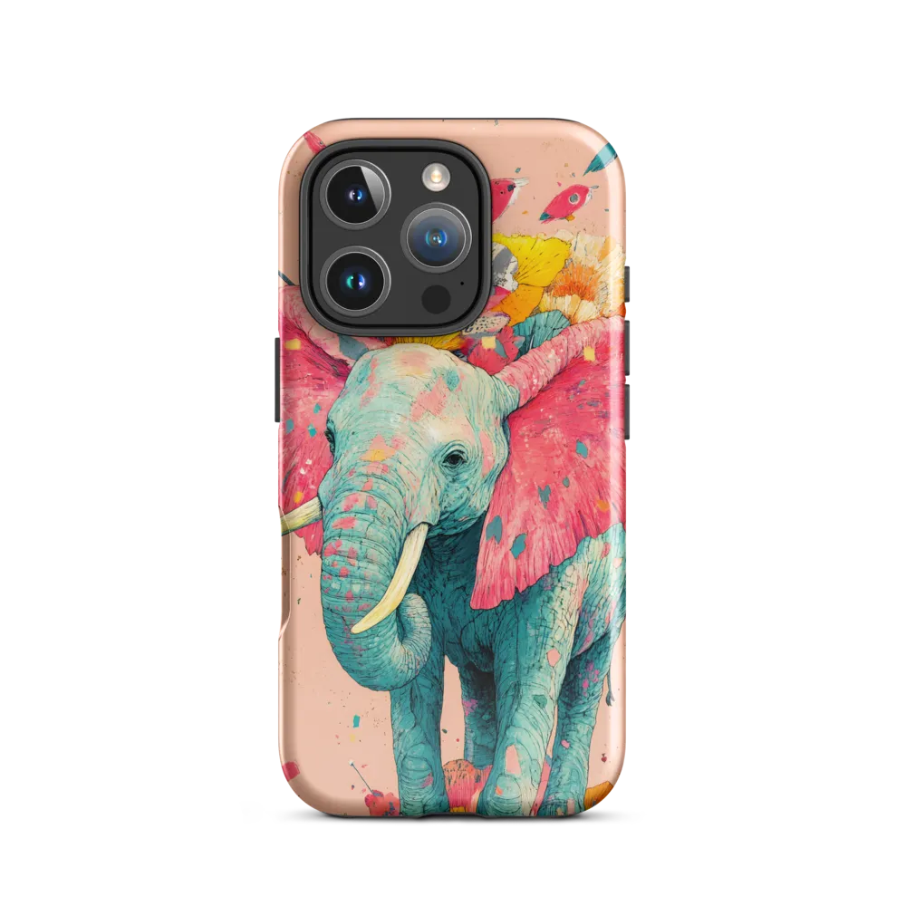 Whimsical Elegance: The Floral Elephant