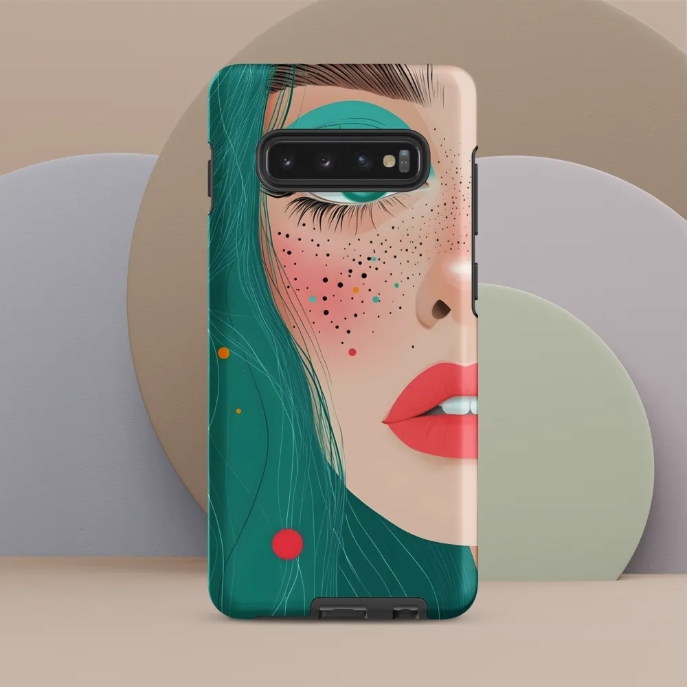 A Playful Portrait: Turquoise Temptation