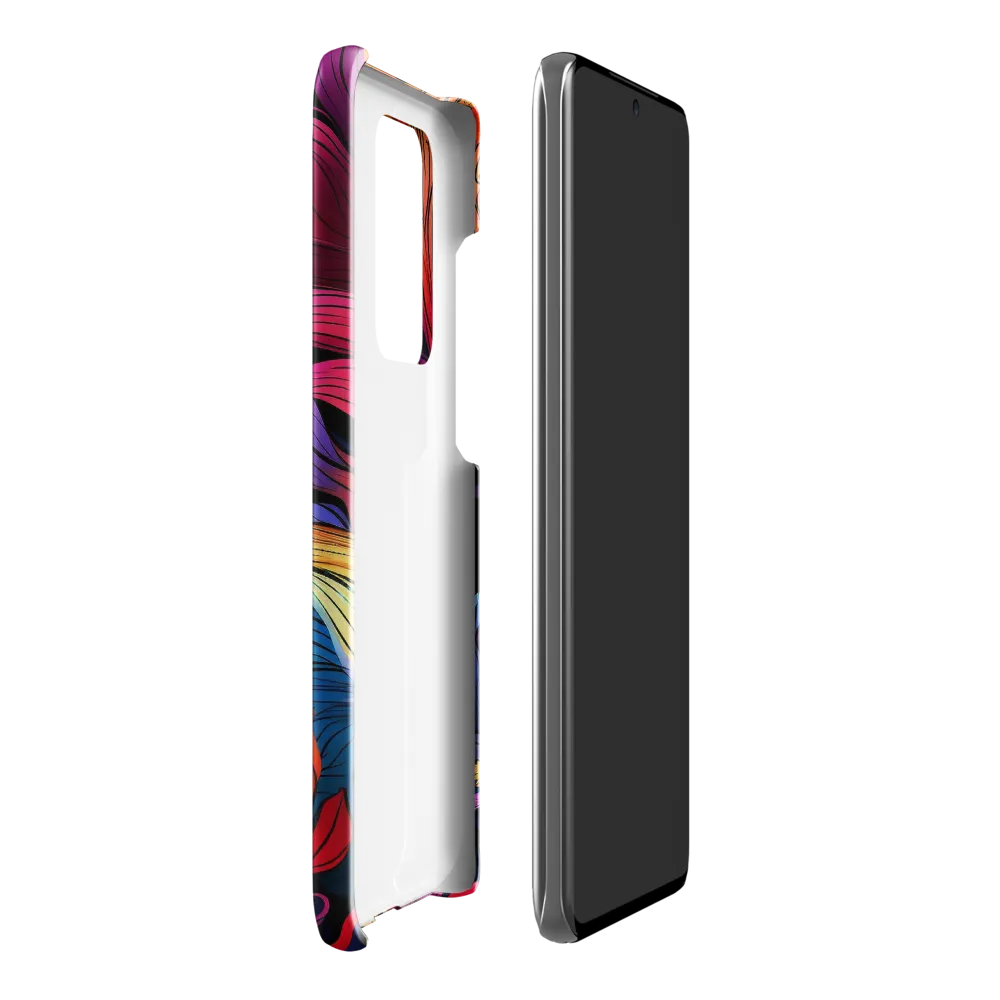 Floral Symphony | Phone Case |  S20 Ultra | Snap Case | Glossy