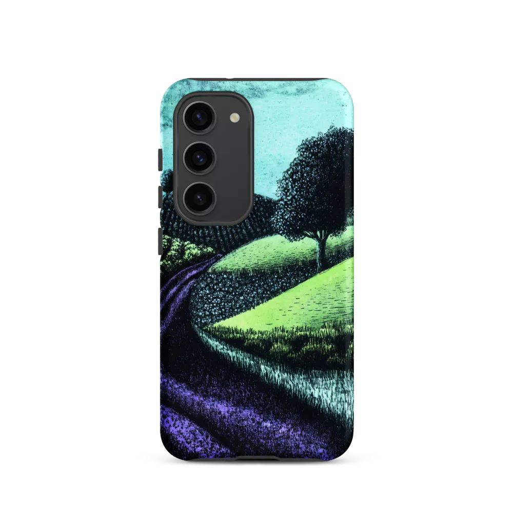 Winding Serenity: A Modern Landscape