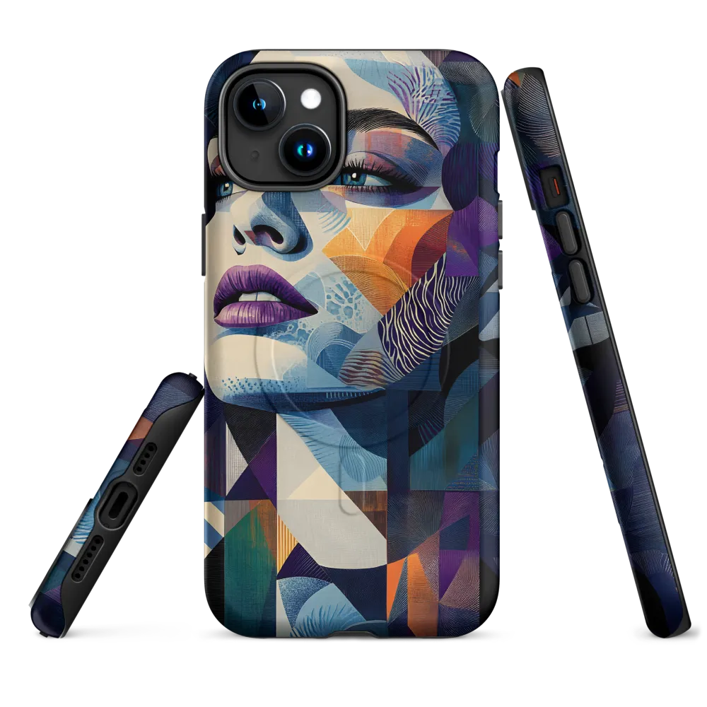 Fragmented Mystery: A Modern Portrait