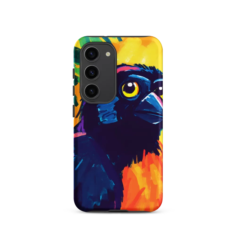 Vivid Avian Encounter