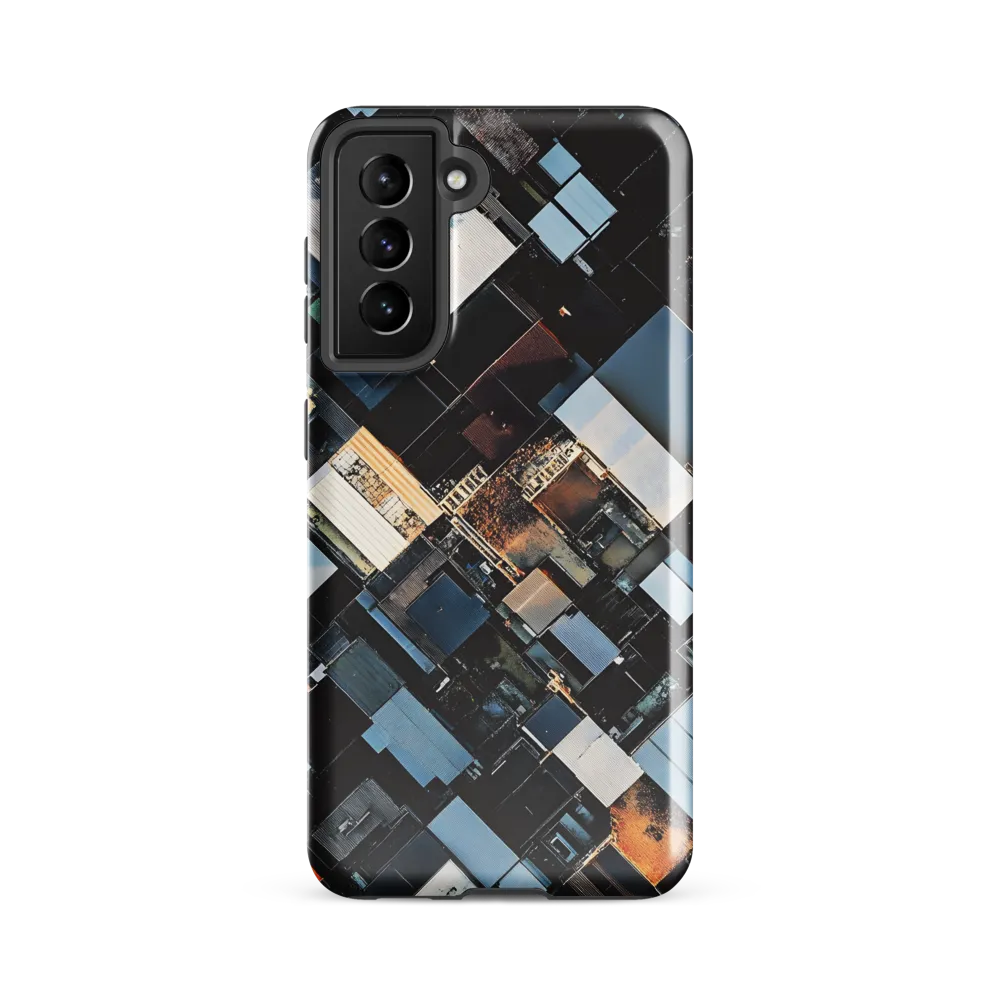 Urban Mosaic from Above