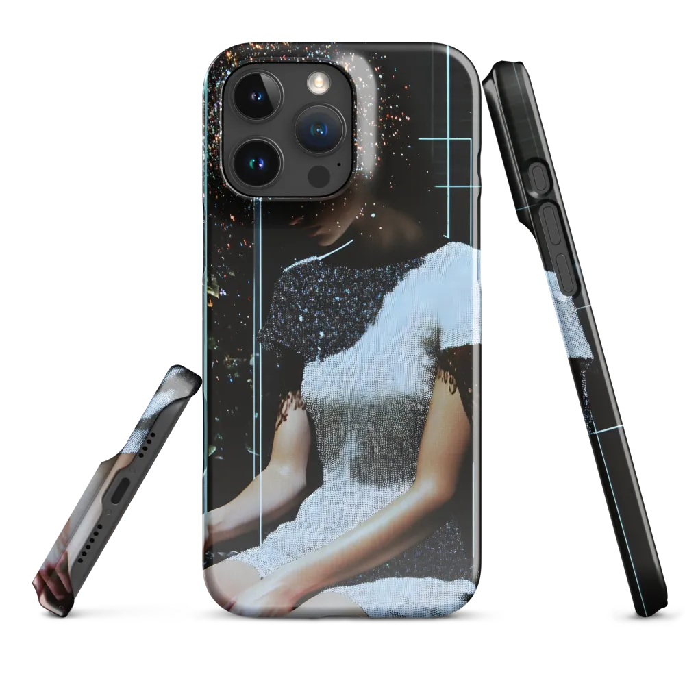 Portrait with Particle Halo