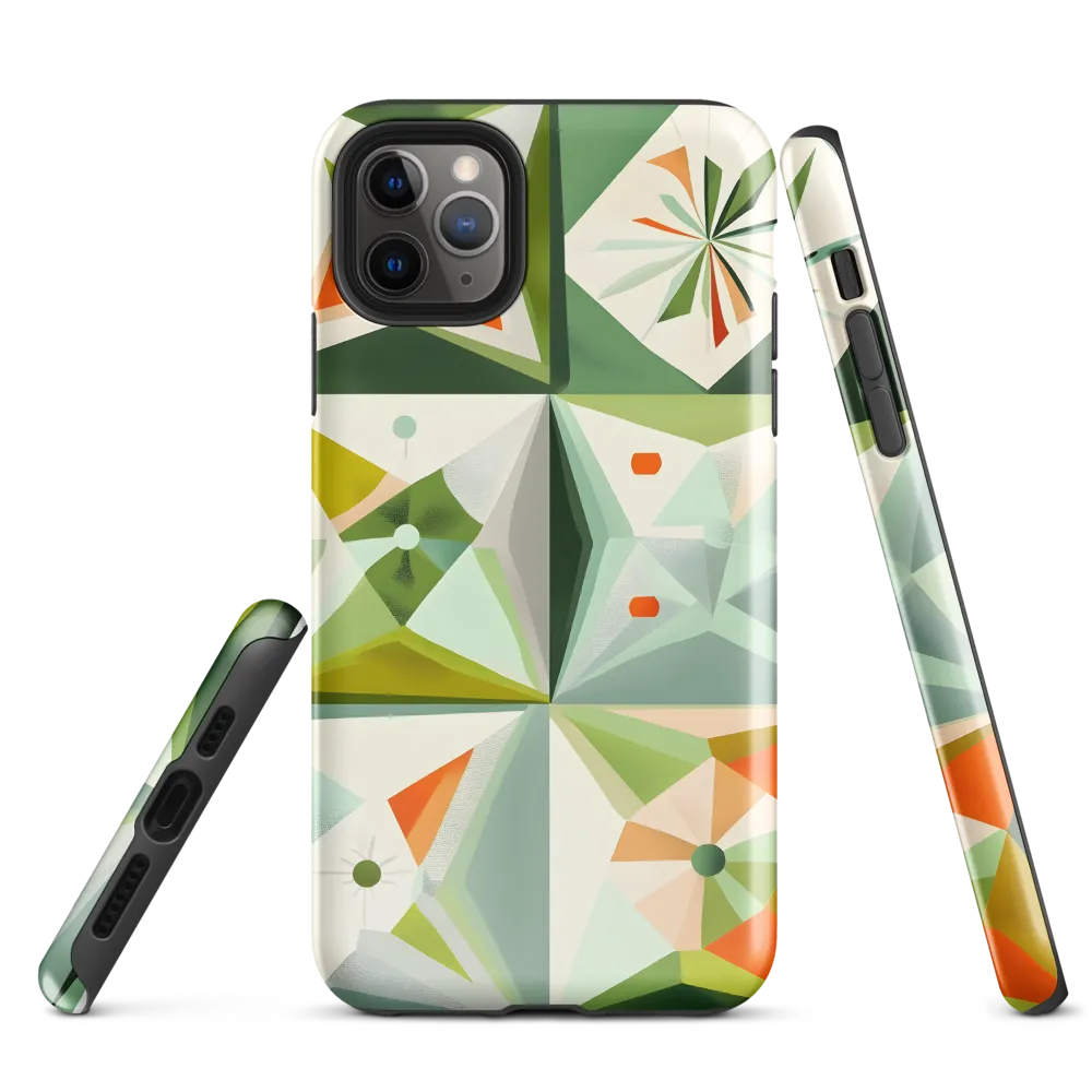 Harmonic Geometric Symphony | Phone Case |  11 Pro Max | Tough Case | Glossy