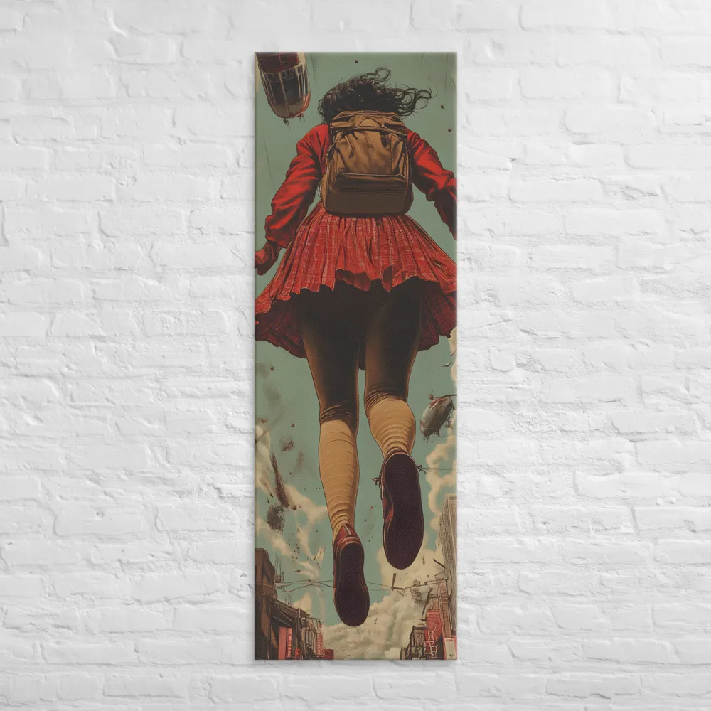 Flight of the Urban Dreamer | Canvas | 20″×60″