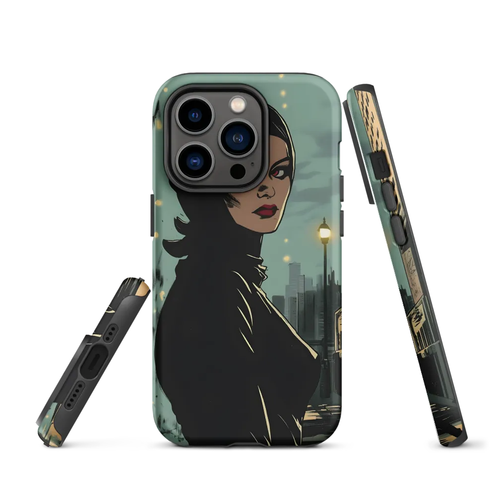 Shadows of Intrigue | Phone Case |  14 Pro | Tough Case | Matte