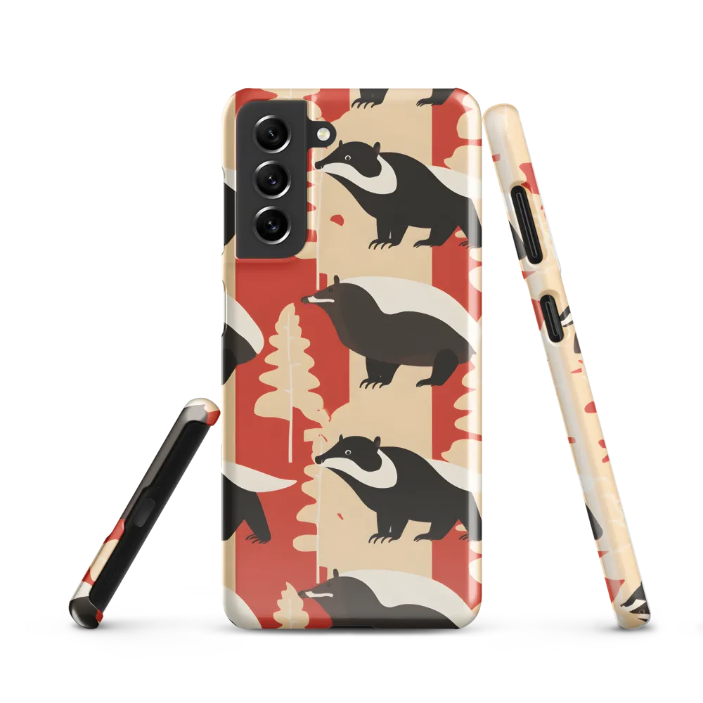 Wildlife Pattern: The Badger Tale