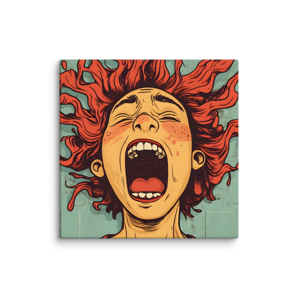 Fury Unleashed | Canvas | 37″×37″