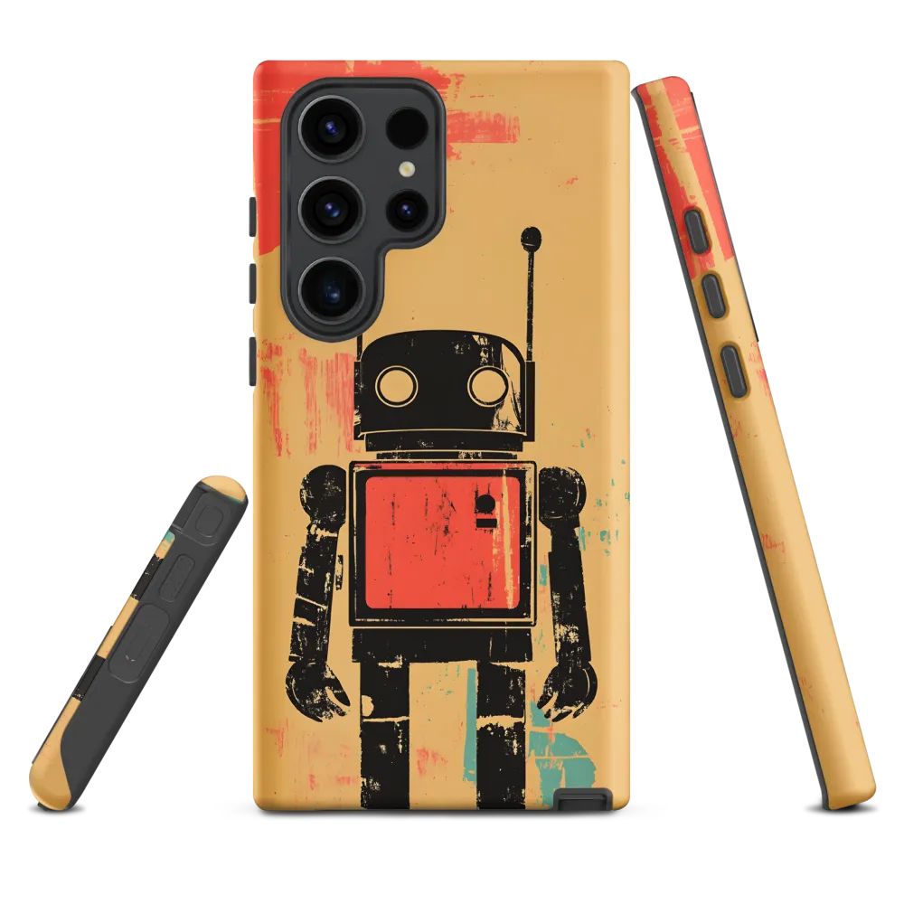 The Retro Robot | Phone Case |  S23 Ultra | Tough Case | Matte