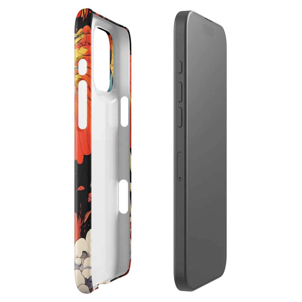 Majesty of the Floral Elephant | Phone Case |  16 Pro Max | Snap Case | Glossy