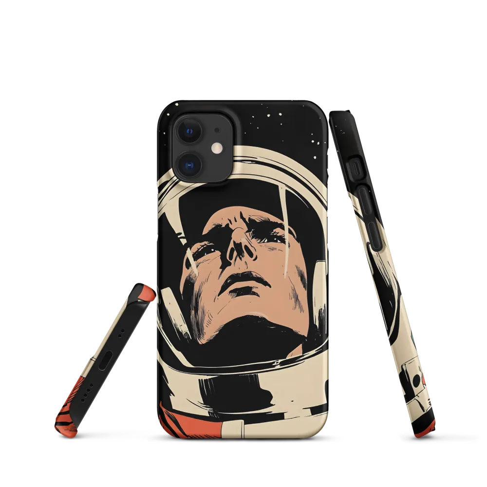 Gaze of the Astronaut | Phone Case |  12 Mini | Snap Case | Matte