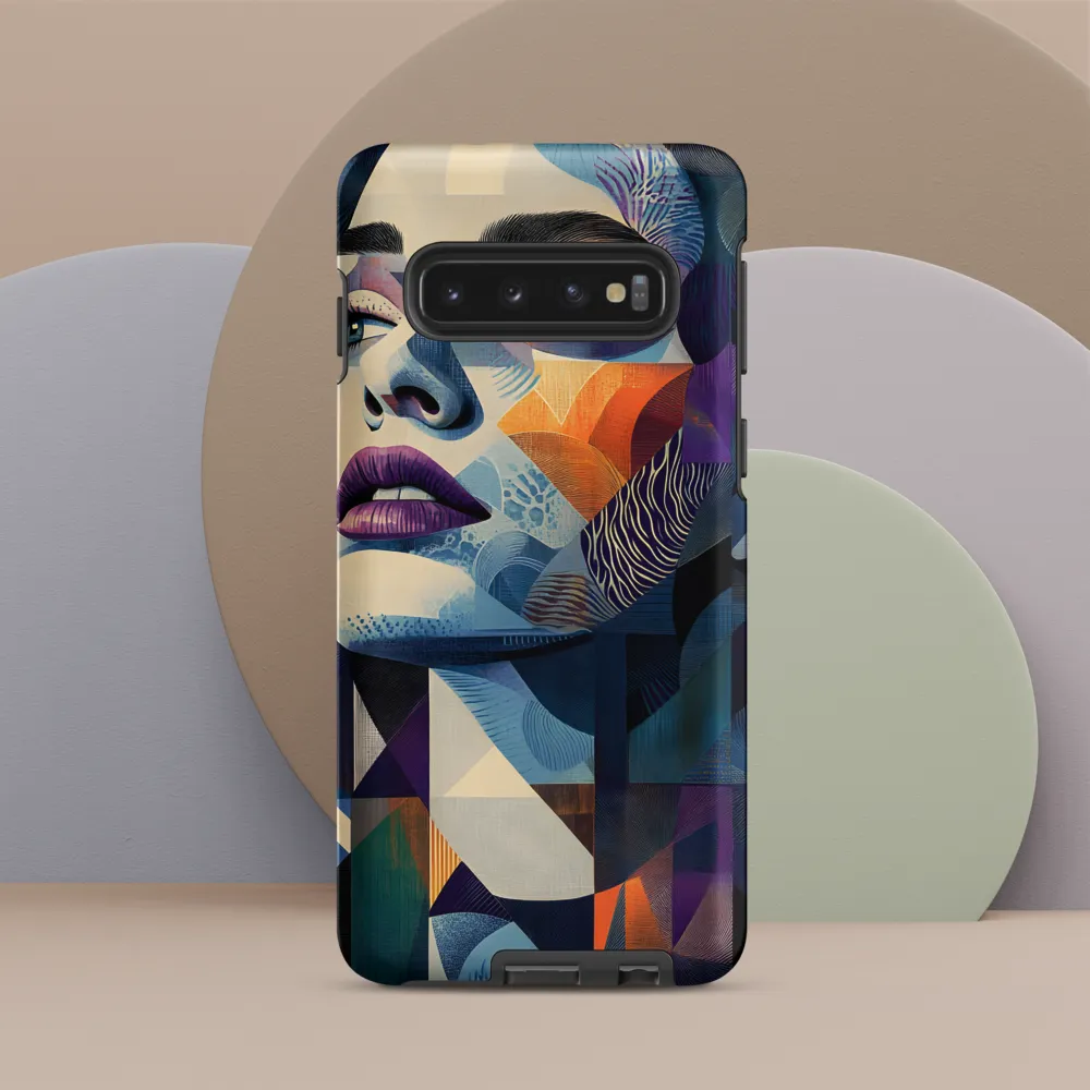 Fragmented Mystery: A Modern Portrait