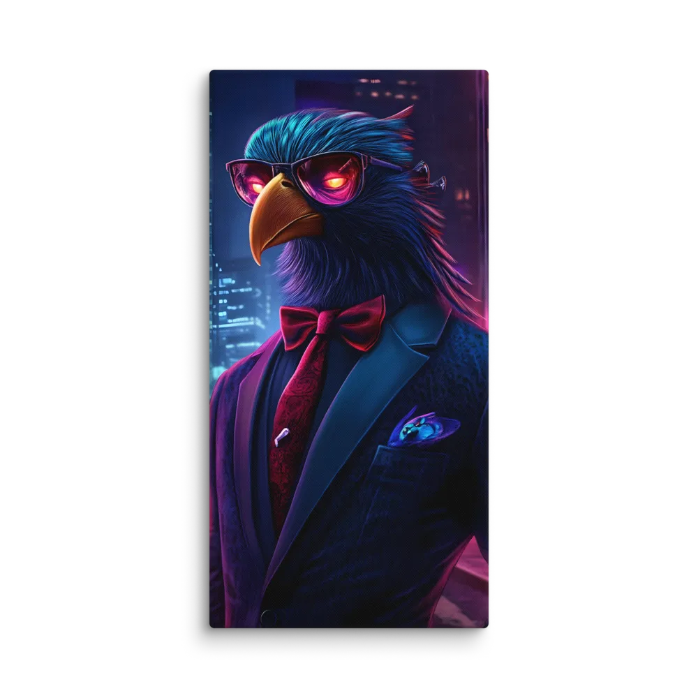 The Dapper Avian | Canvas | 16″×32″