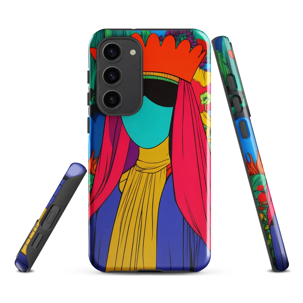 Crowned Surrealism | Phone Case |  S23 Plus | Tough Case | Glossy