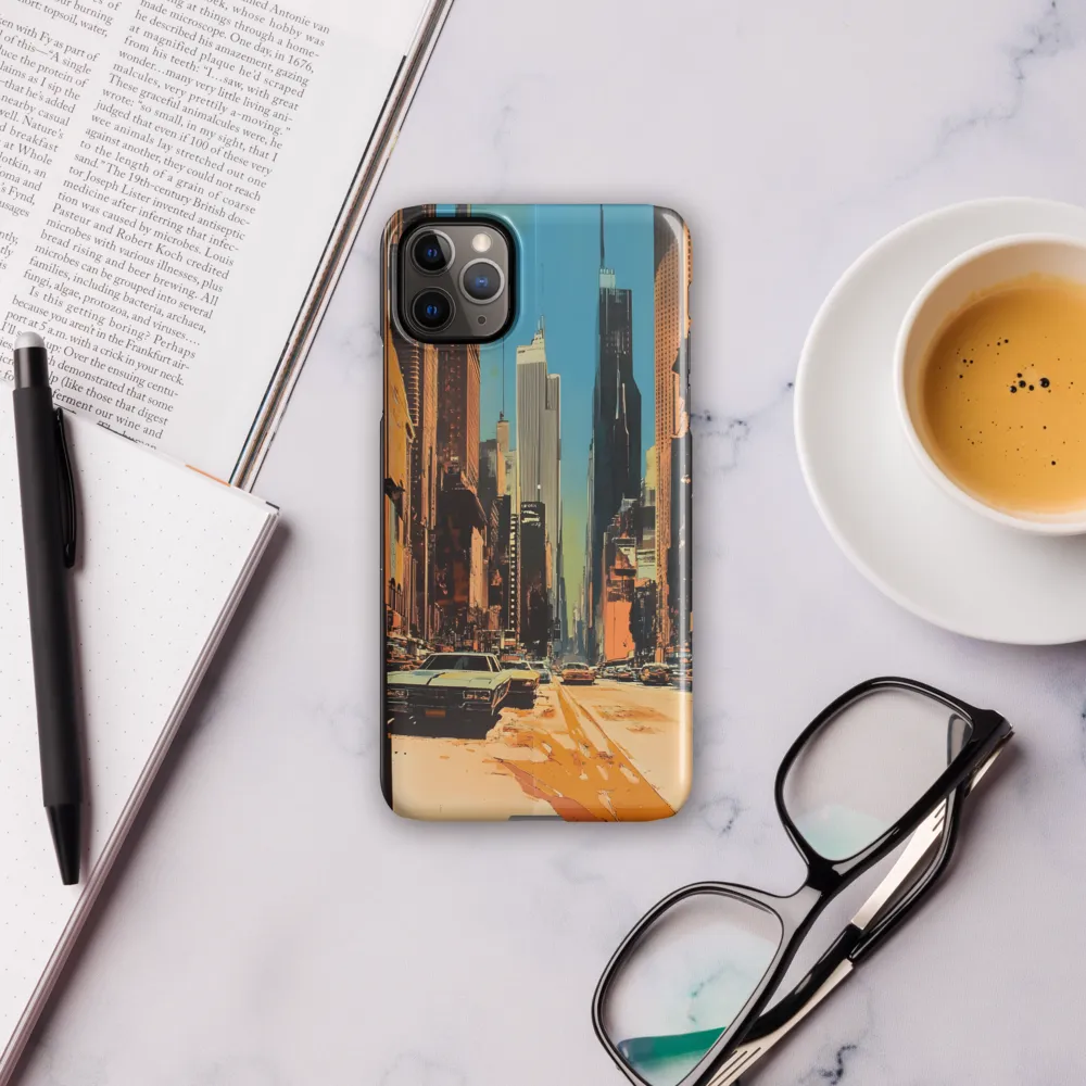 Urban Symphony: A Journey Through Skyscrapers | Phone Case |  11 Pro Max | Snap Case | Glossy