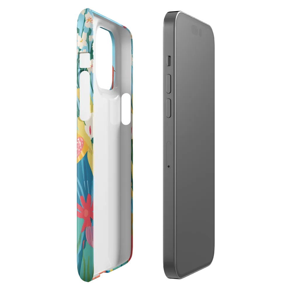 Dancing Among Blossoms | Phone Case |  14 Pro Max | Snap Case | Glossy