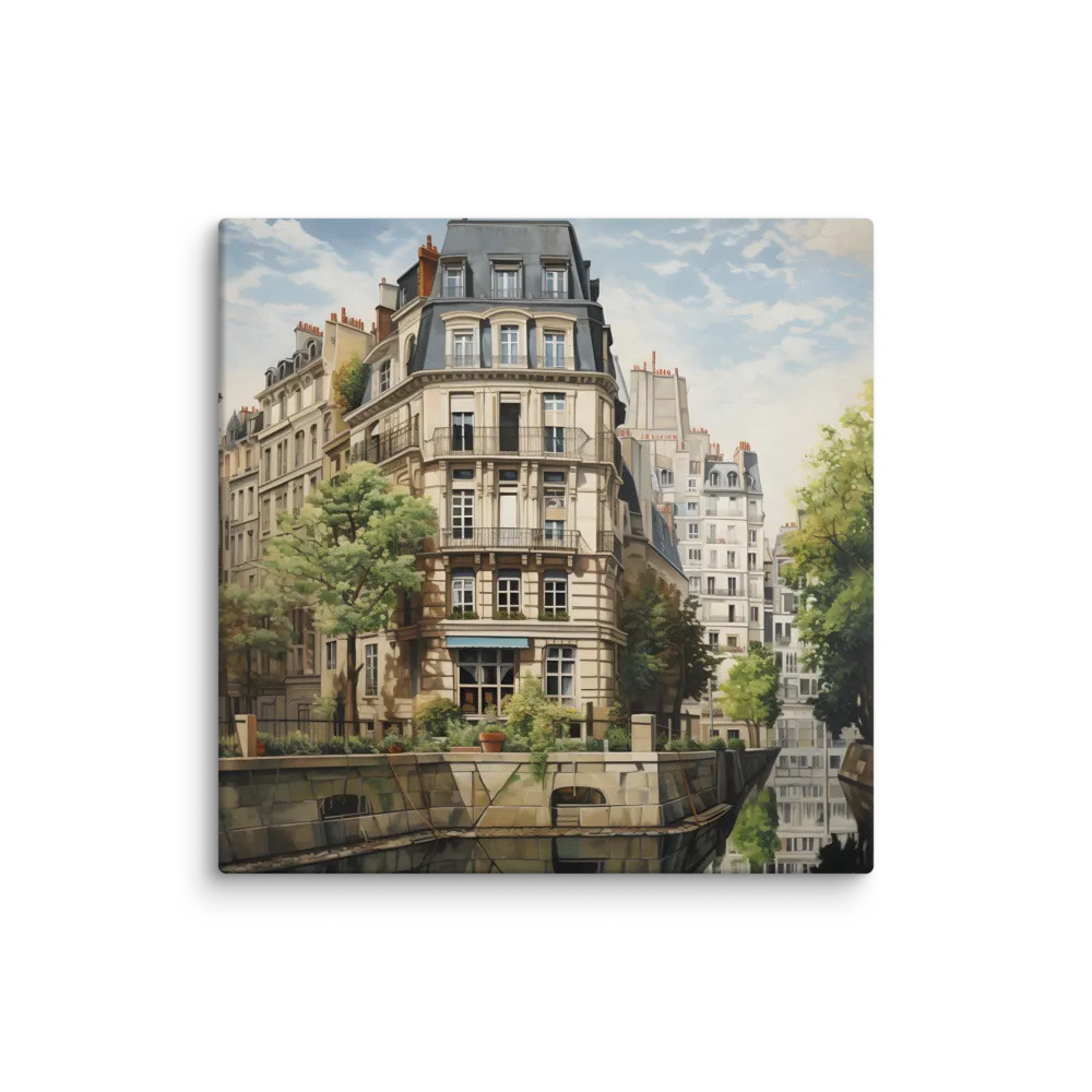Reflections of Paris | Canvas | 37″×37″