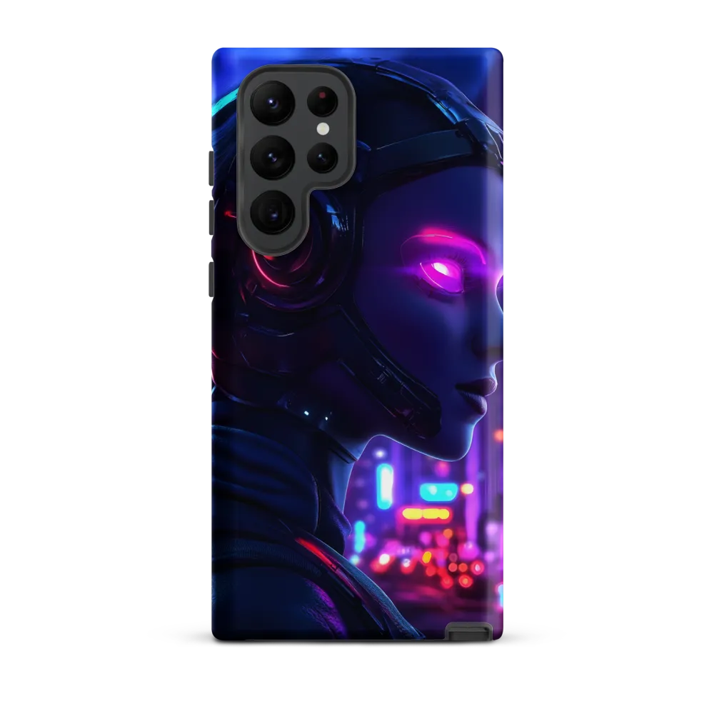 Neon Dreams: A Cyborg's Mystique