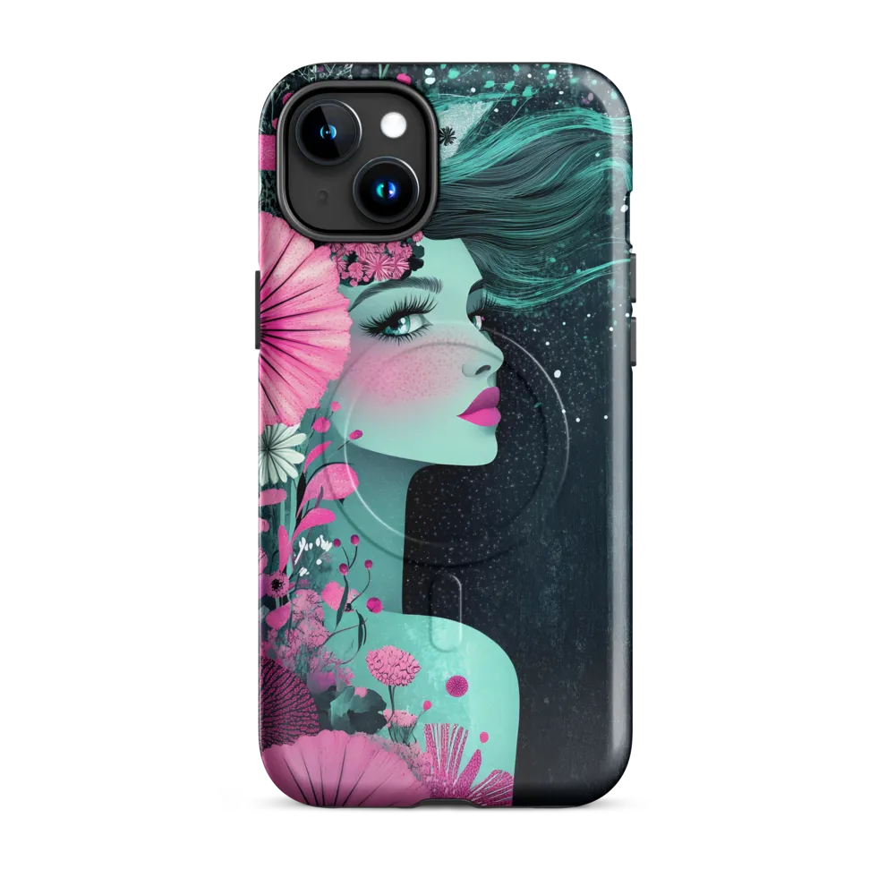 Floral Harmony: Portrait of Serenity