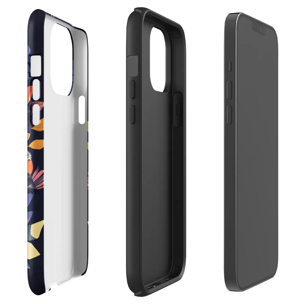 Ethereal Bunny: A Geometric Wonderland | Phone Case