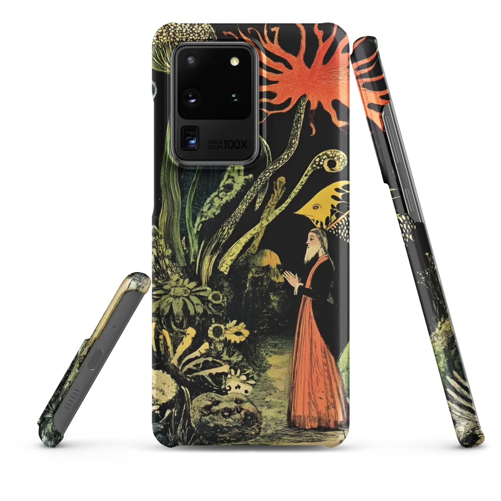 Enchanted Encounter in a Fantastical Garden | Phone Case |  S20 Ultra | Snap Case | Matte