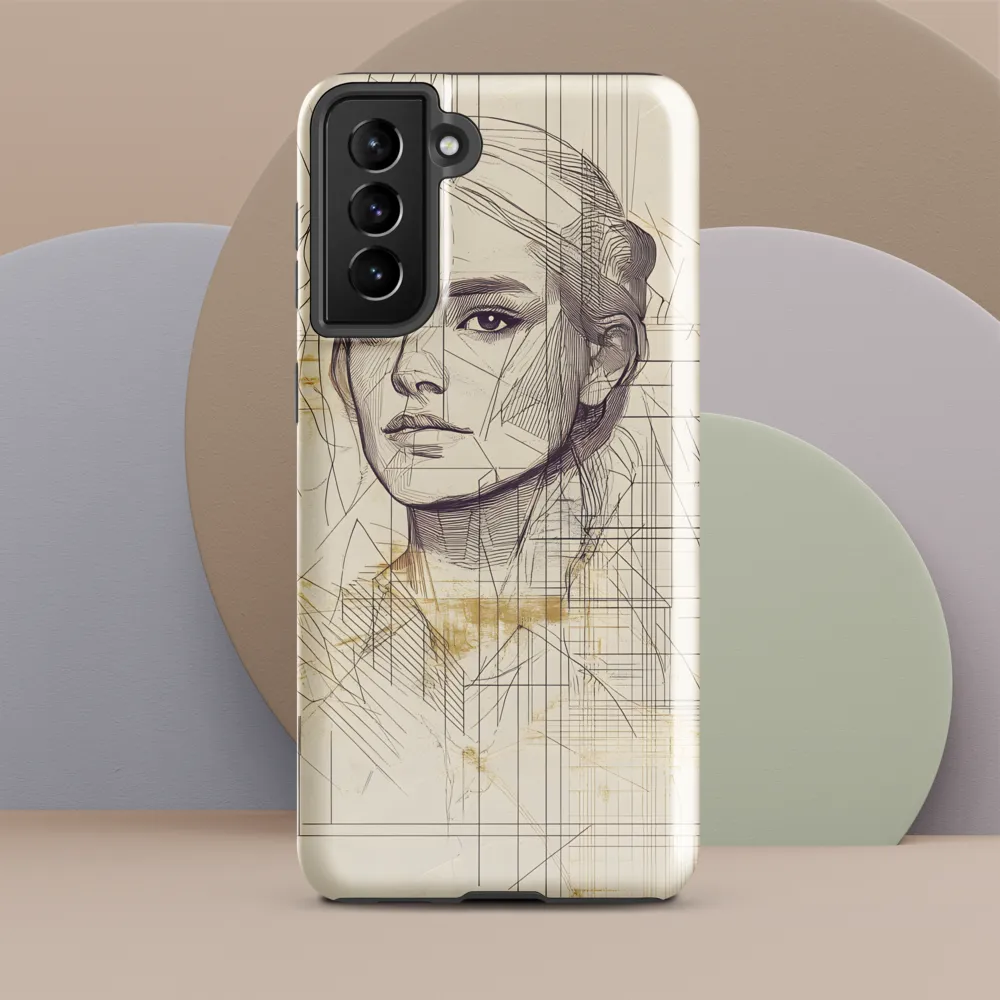 The Geometry of Reflection | Phone Case |  S21 Plus | Tough Case | Glossy