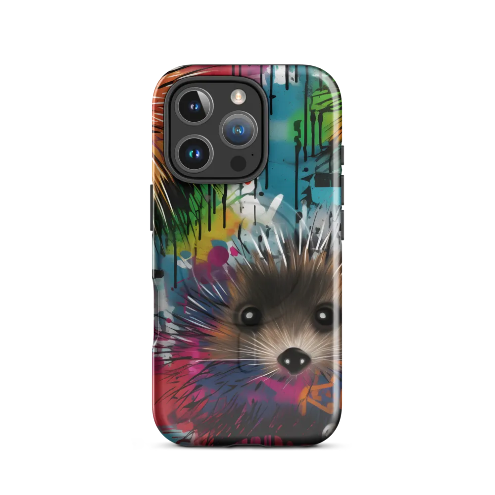 Whimsical Hedgehogs in a Kaleidoscopic Wonderland