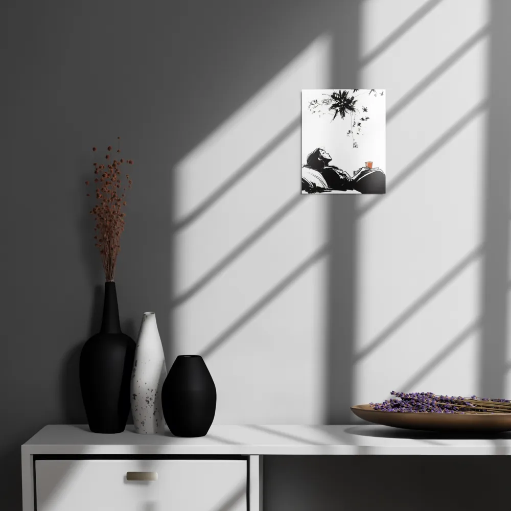 Contemplative Serenity | Metal Print | 8″×10″