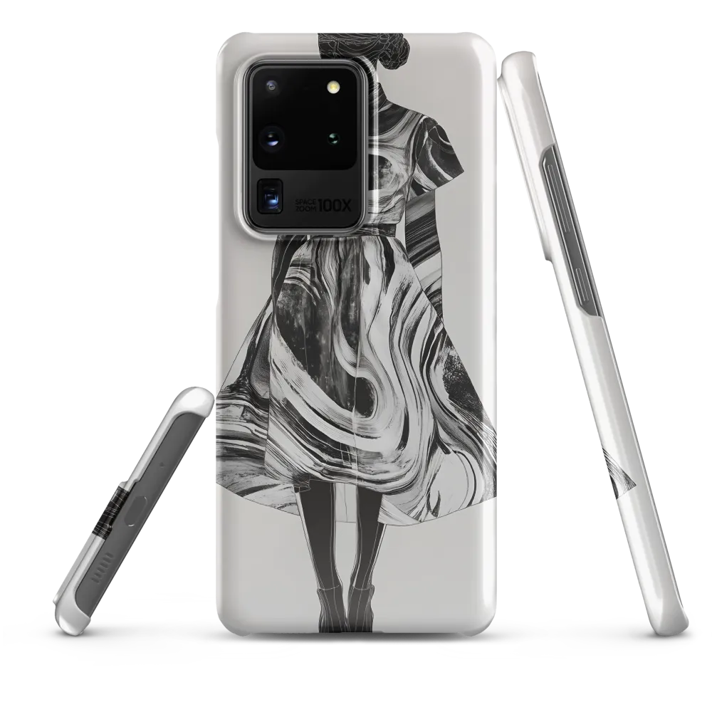 Whirls of Elegance: A Contemporary Fashion Design | Phone Case |  S20 Ultra | Snap Case | Glossy
