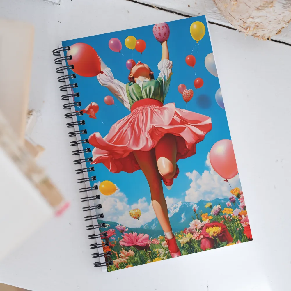 Joyful Ascent | Spiral Notebook