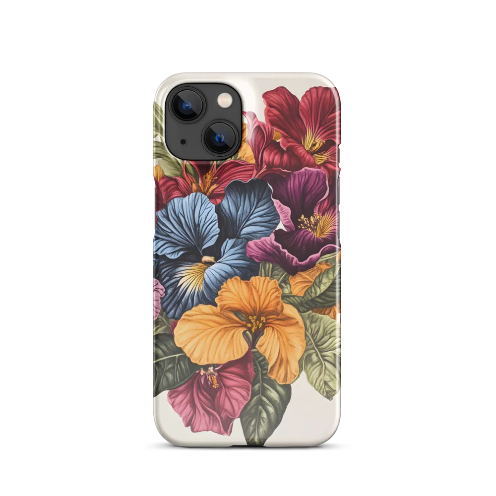 Floral Symphony in Color | Phone Case |  14 | Snap Case | Glossy