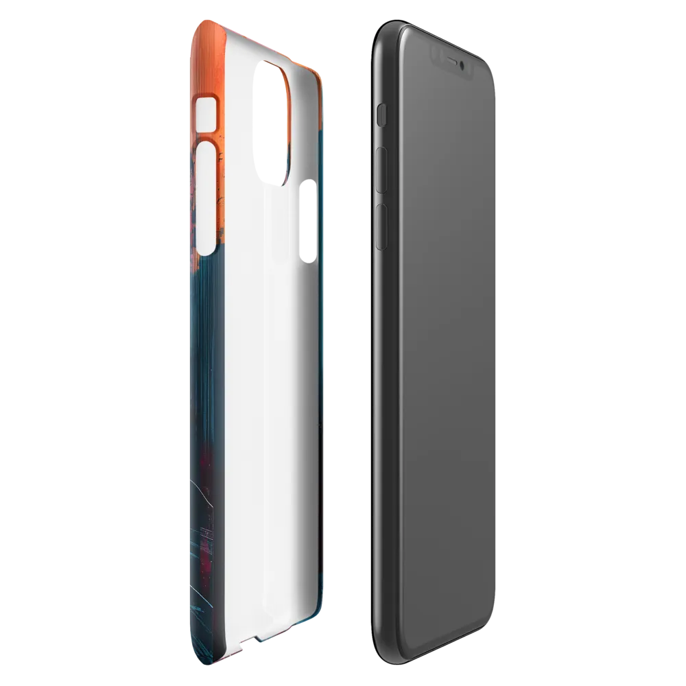 Urban Symphony: A Study in Color and Form | Phone Case |  11 Pro Max | Snap Case | Glossy