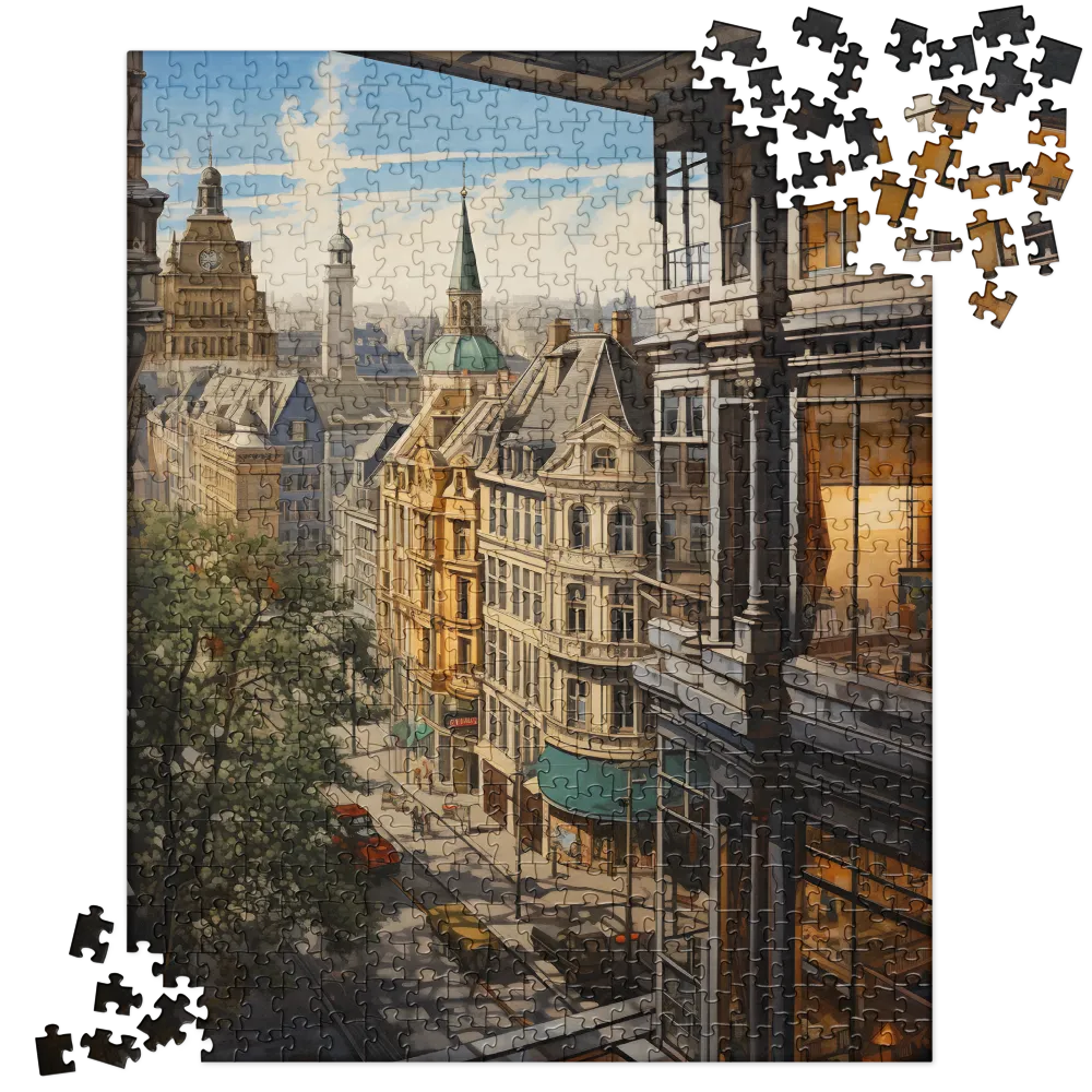 Urban Harmony: A View from Within | Jigsaw Puzzle | 520 pieces