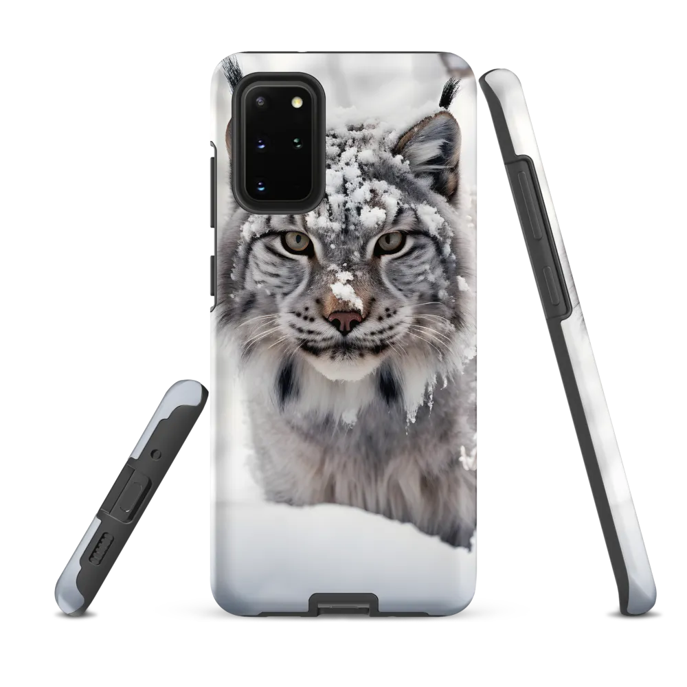 Whispers of Winter: The Lynx in Snow