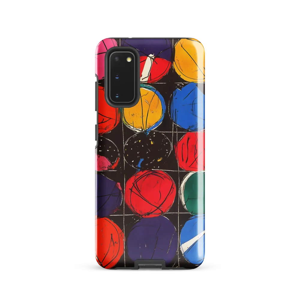 Colorful Circles in Abstract Harmony