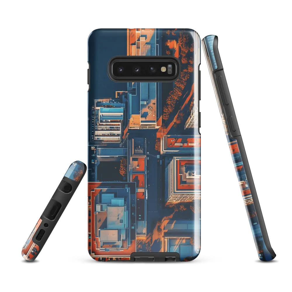 Urban Symphony from Above | Phone Case |  S10 Plus | Tough Case | Glossy