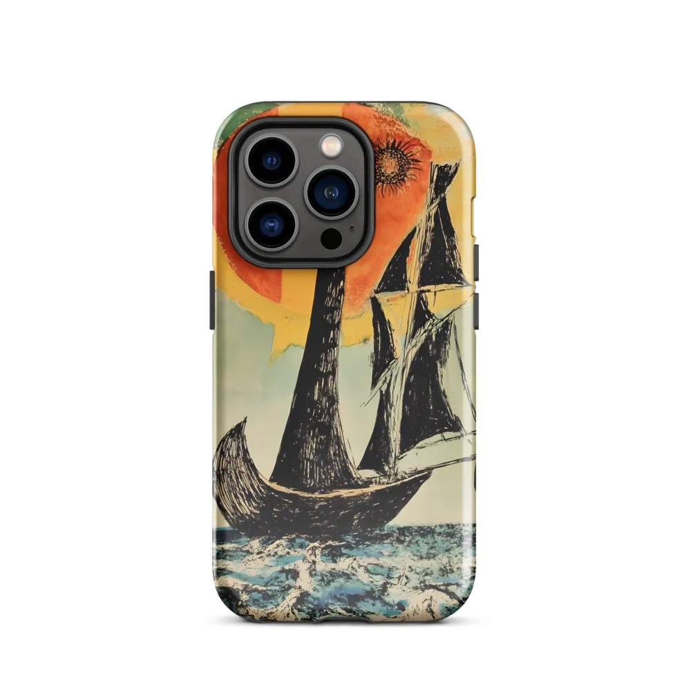 Sailing into the Surreal | Phone Case |  14 Pro | Tough Case | Glossy