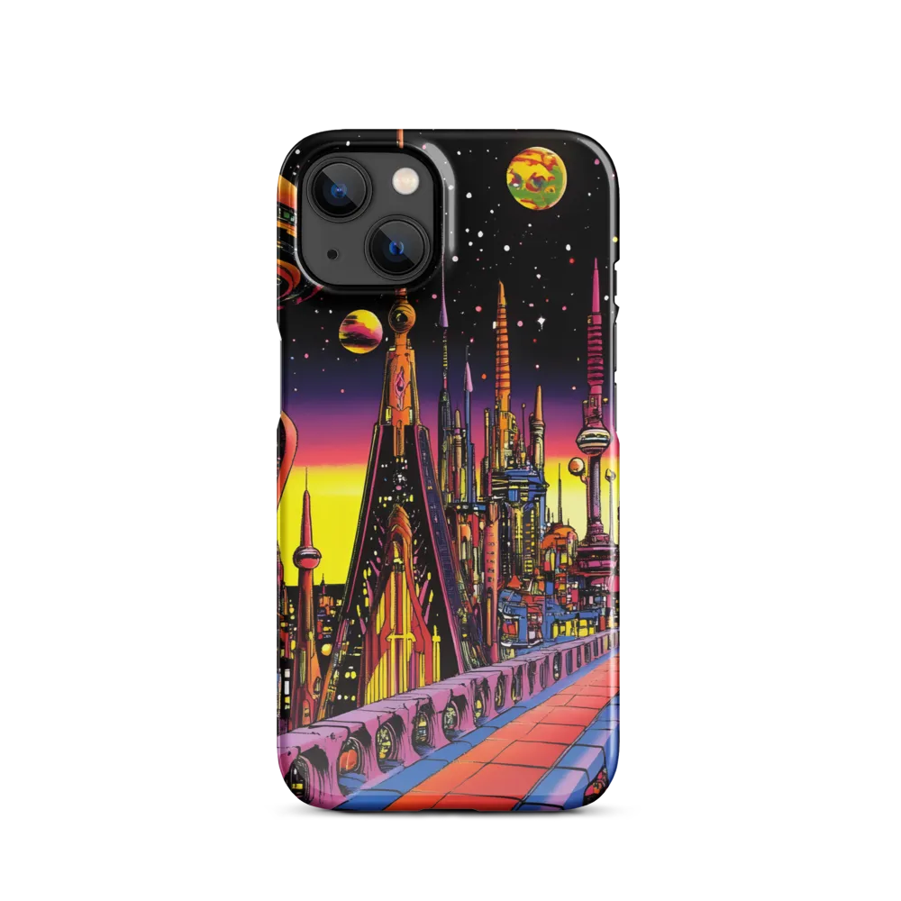 Futuristic Cosmos: A Journey Through Neon Cities