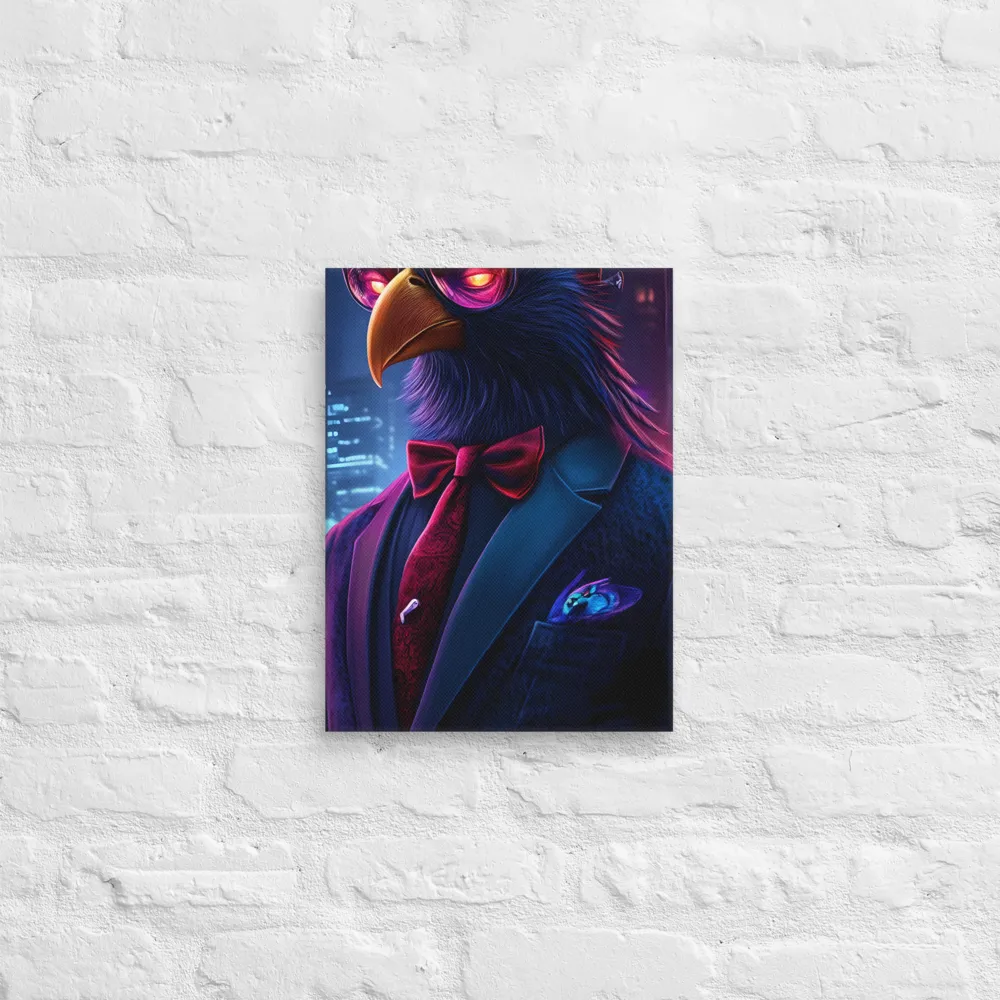 The Dapper Avian | Canvas | 12″×16″
