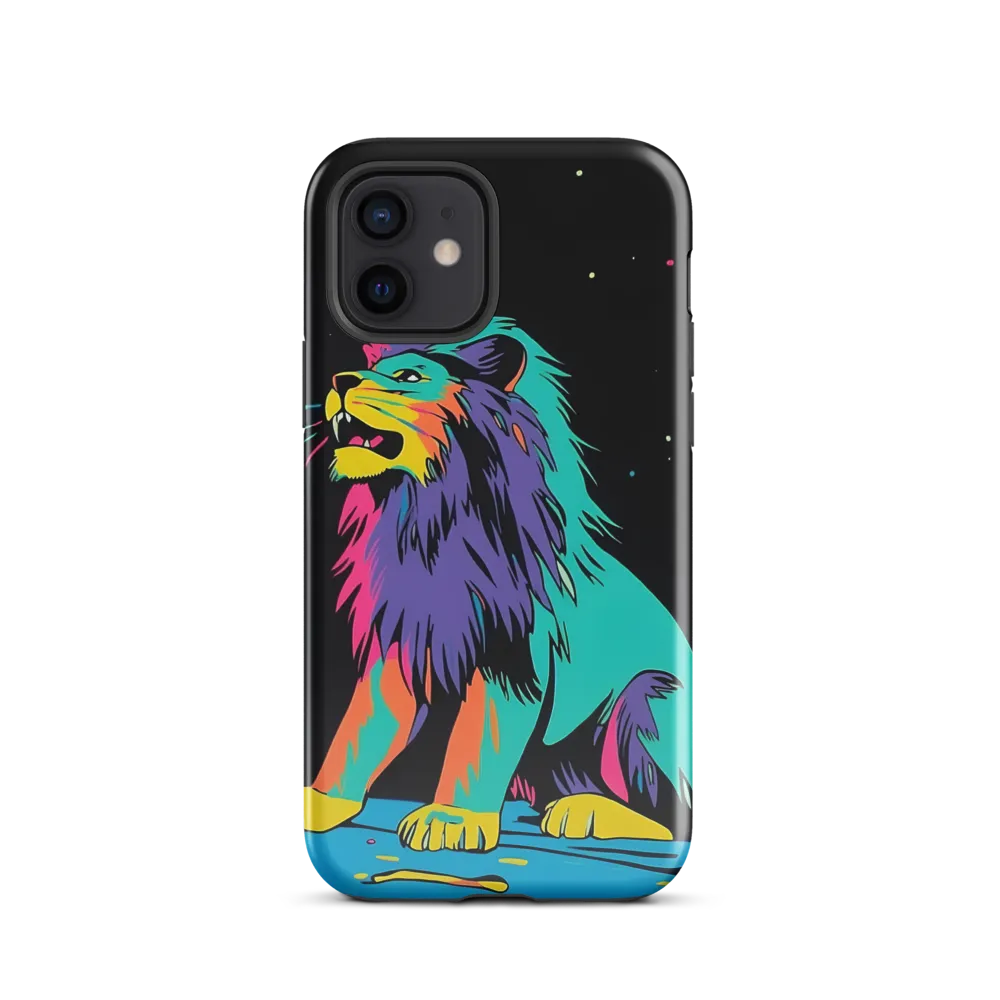 Roaring Colors: The Neon Lion