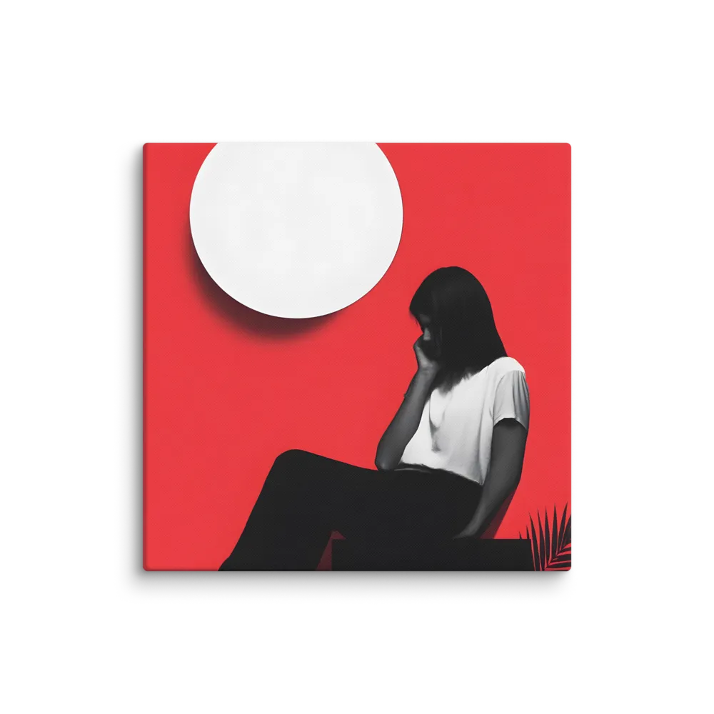 Contemplation in Red