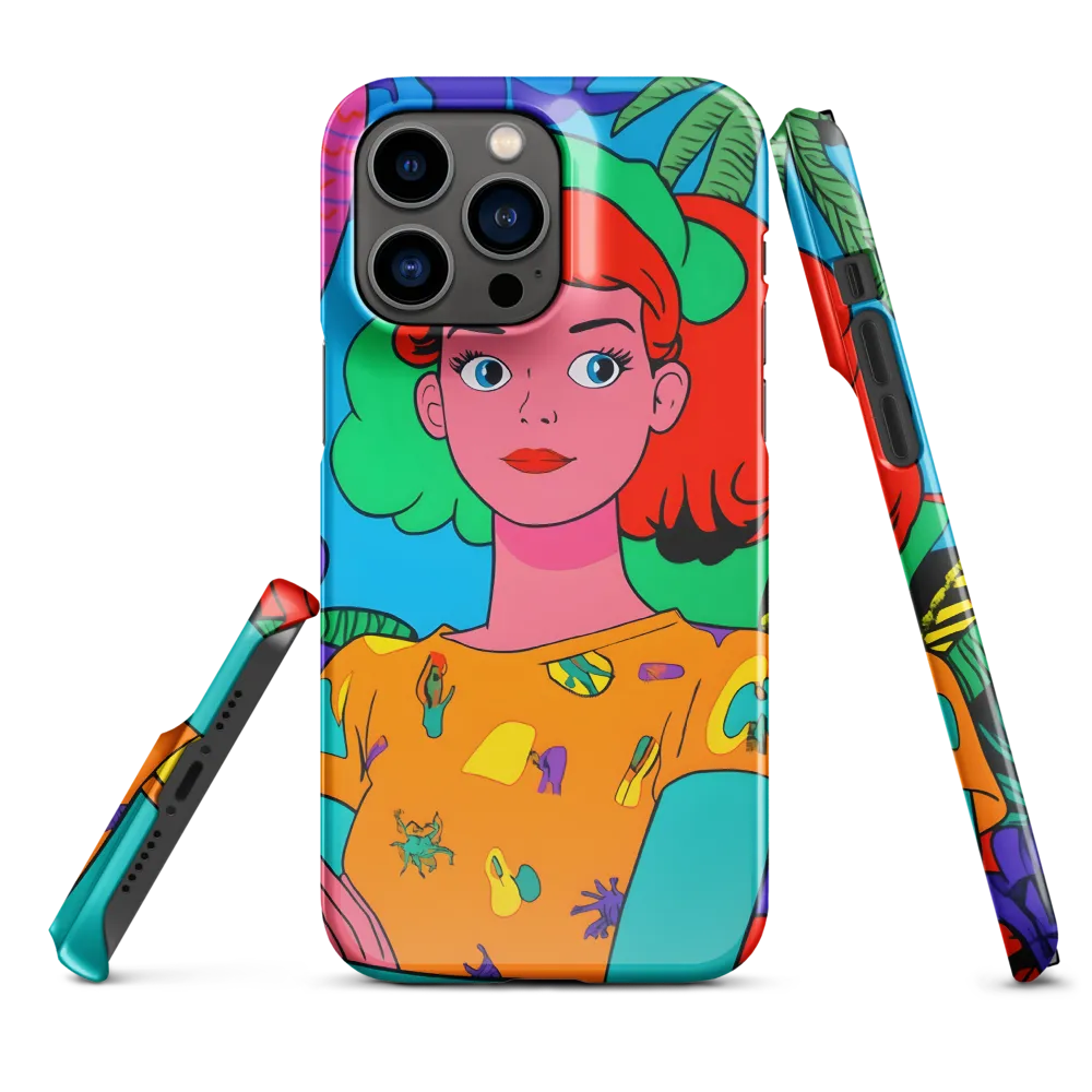 Tropical Vibes: A Playful Portrait