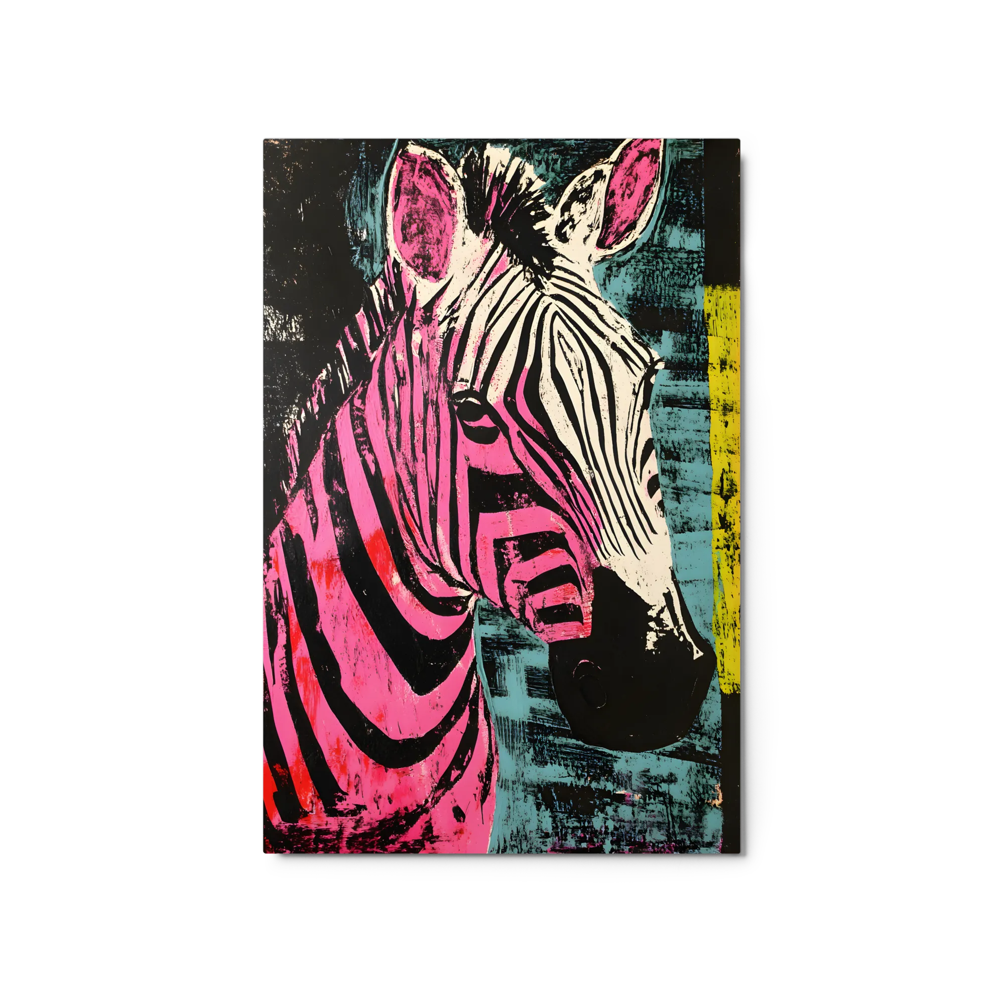 Pop Art Zebra Portrait