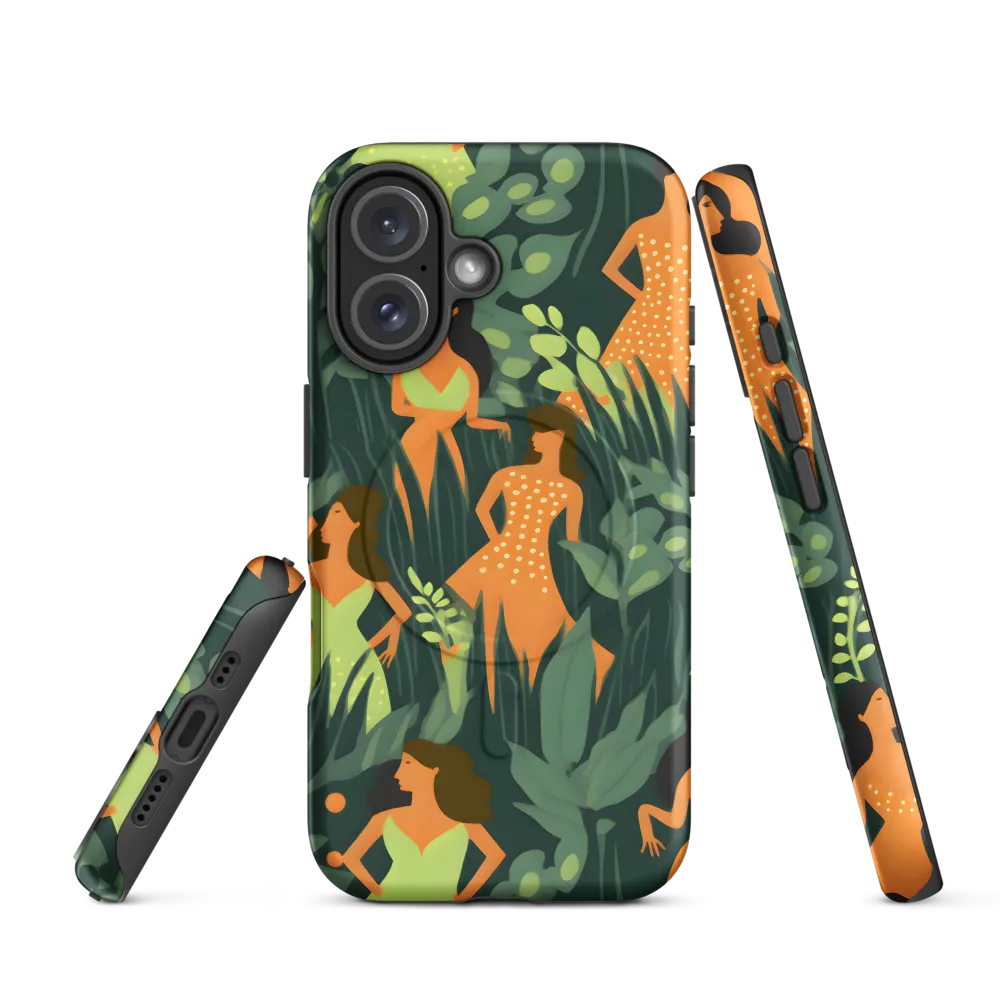Playful Harmony in Patterns | Phone Case |  16 | MagSafe® Tough Case | Matte