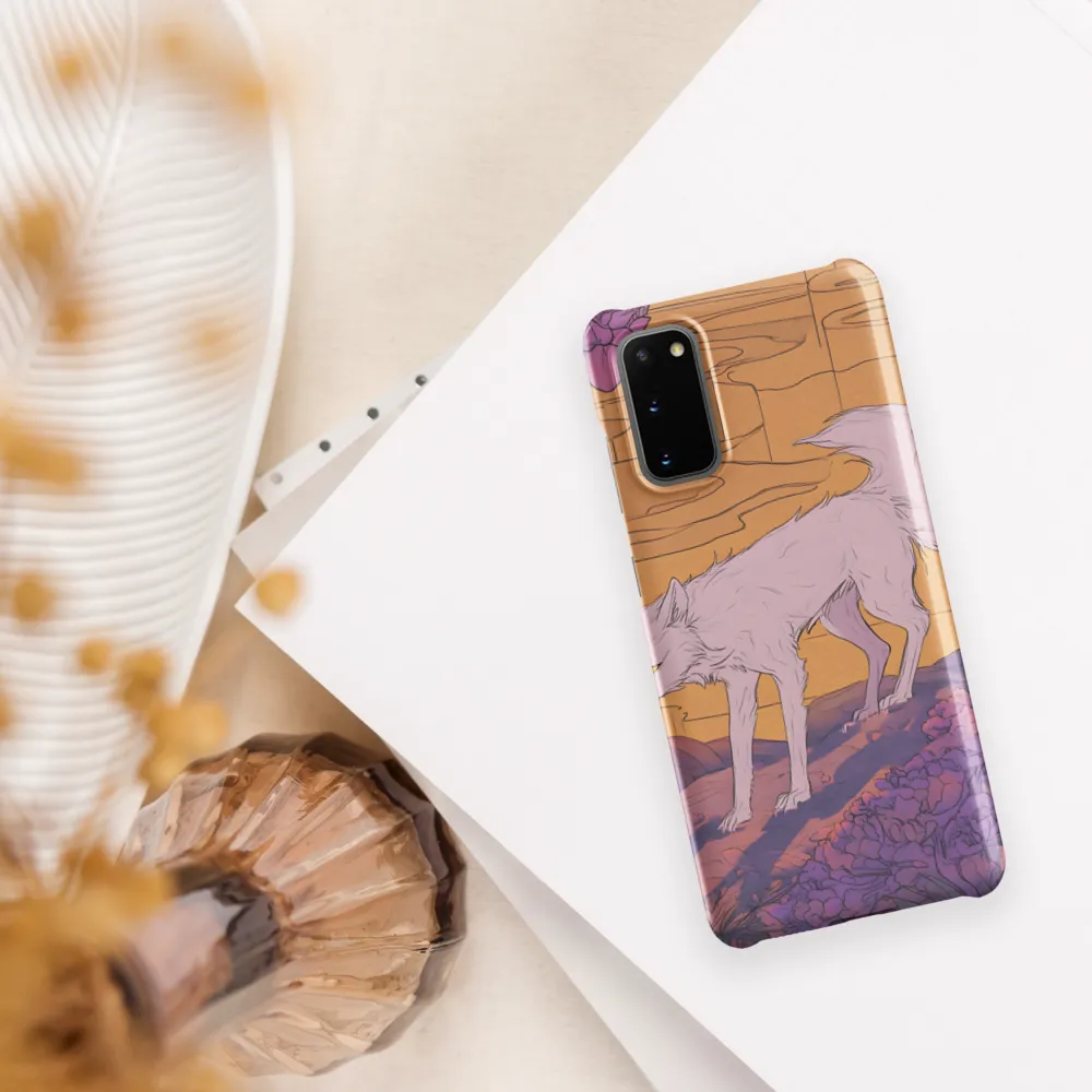 Whispers of the Violet Dawn | Phone Case |  S20 | Snap Case | Matte