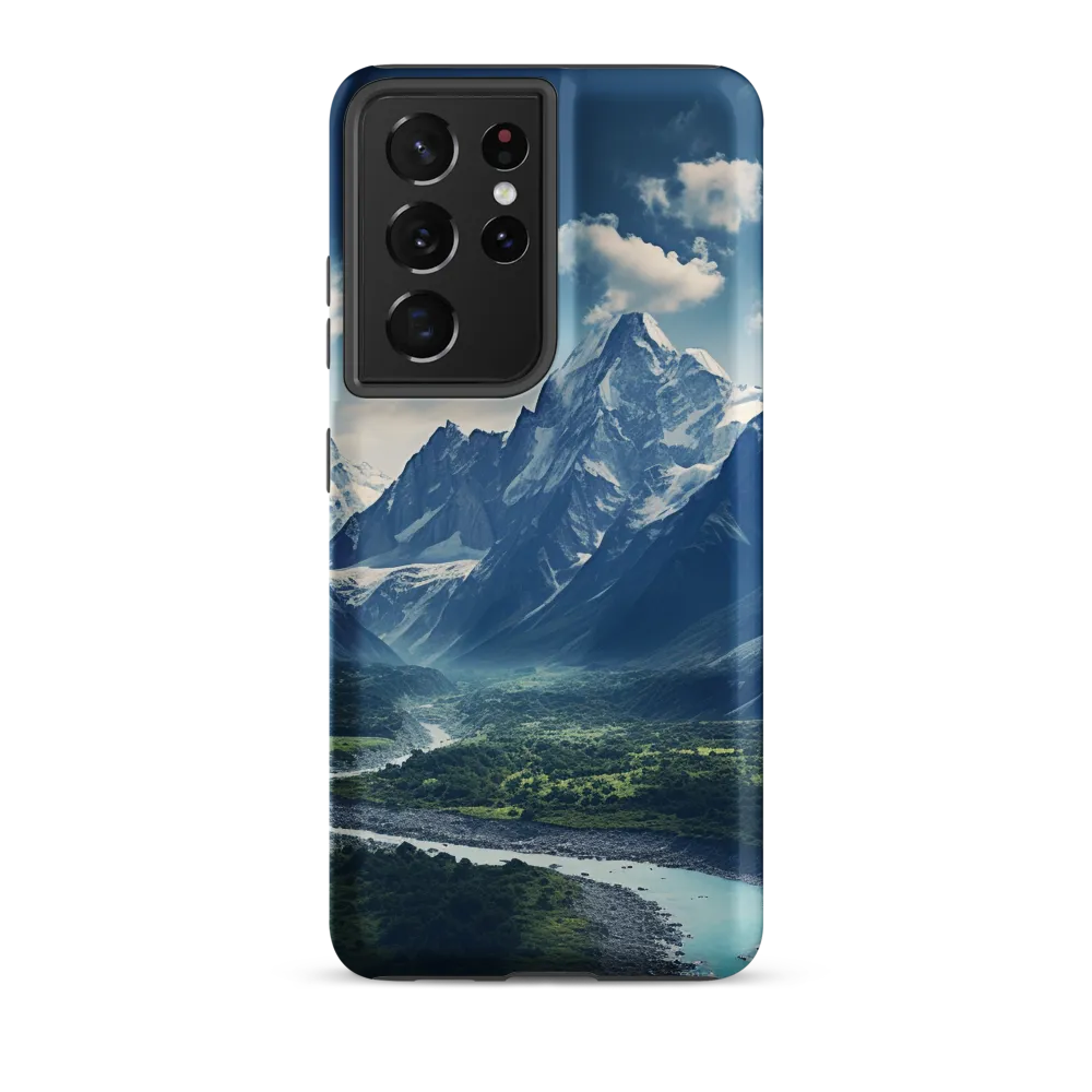 Majestic Serenity: A Landscape of Mountains and Rivers