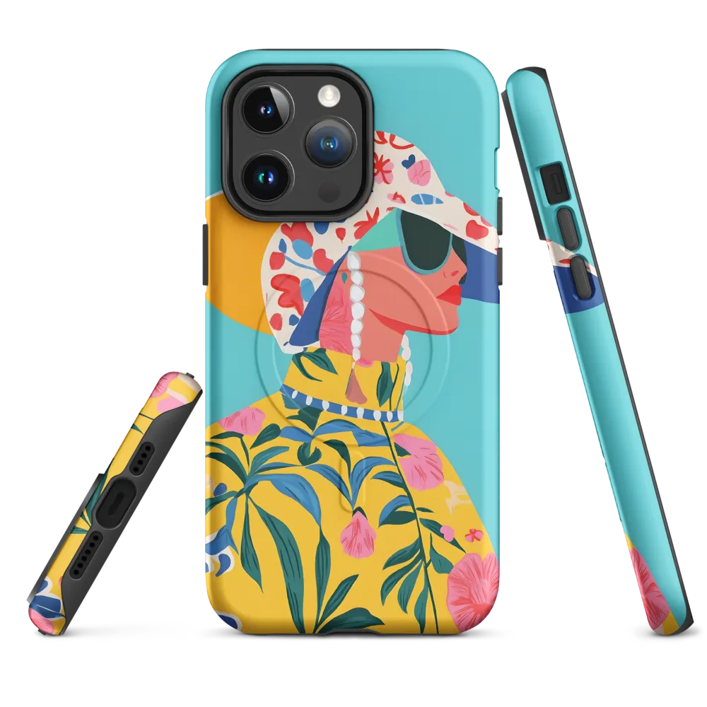 Tropical Confidence: A Fashion Portrait