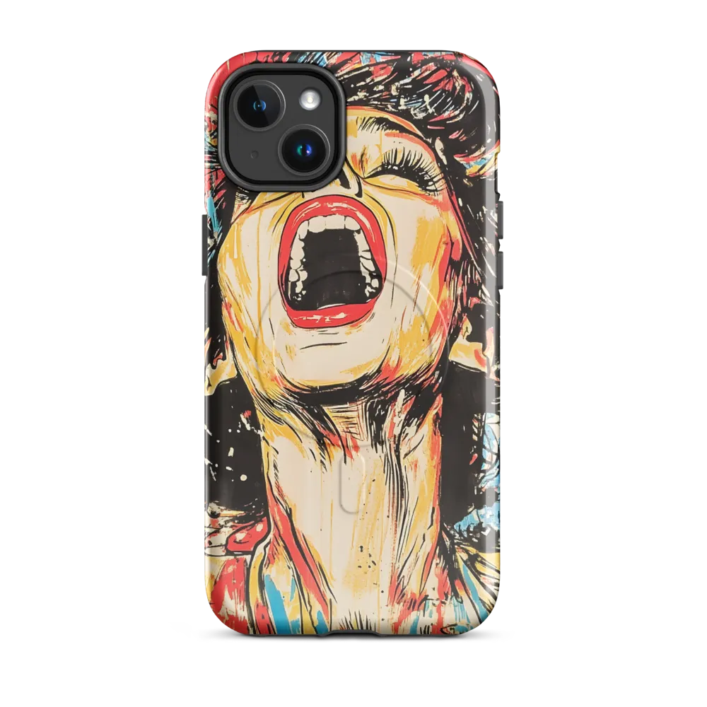 The Cry of Color | Phone Case |  14 Plus | MagSafe® Tough Case | Glossy